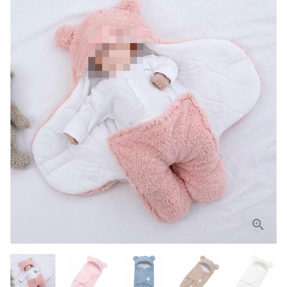 Adorable Tan Bear Baby Bodysuit - Picture 2 of 6